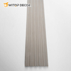 Waterproof and Fireproof Wood Grain WPC Fluted Panels for Interior Decoration