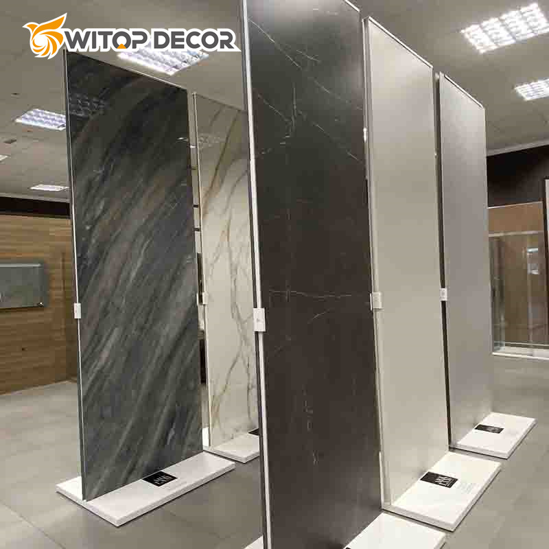 3mm High Glossy Marble Patterned Scratch Resistant Board PVC UV Sheet