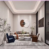 Decorative Background Marble Bamboo Charcoal Wood Veneer