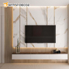 Design Flame Retardant Waterproof Design Wall Decor PVC UV Marble Sheet Panel