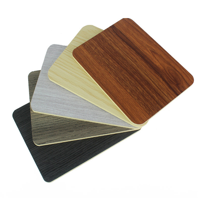 New Decoration Materials Mirror Charcoal Wall Co-Extruded Wood Veneer