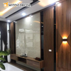 New Design Hotel Office Villa Eco PVC Thin Veneer UV Wall Panel Marble Sheet