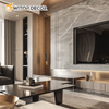 High Gloss Marble Design 3mm PVC Marble Sheet UV Marble Plastic Sheet PVC Wall Panel