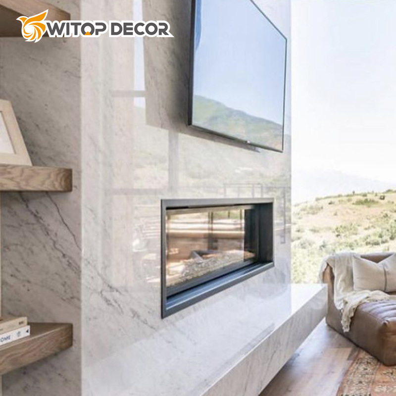 High Glossy Scratch Resistant PVC Marble Sheet