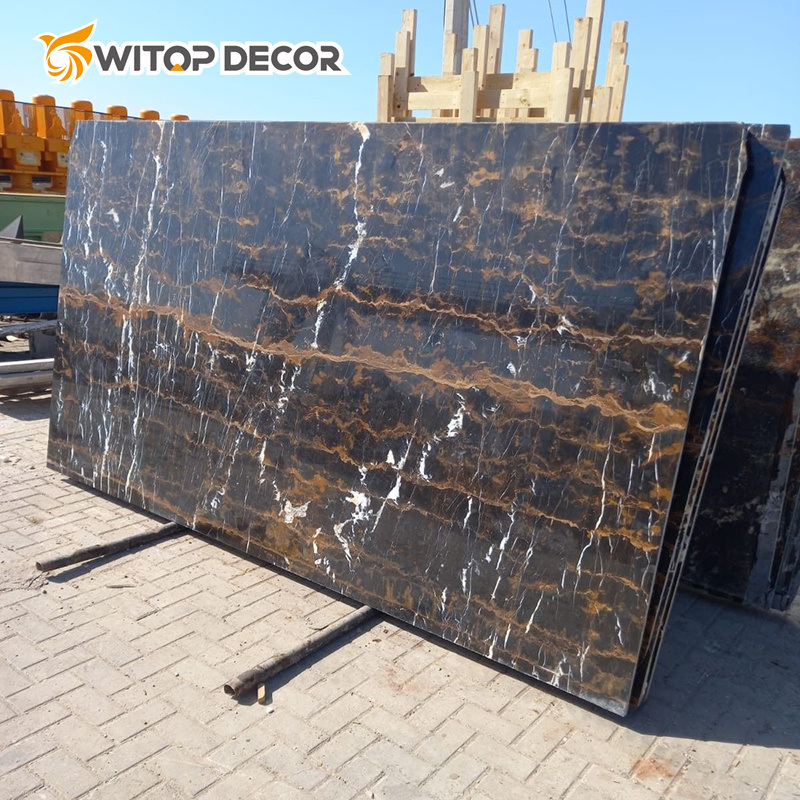 Interior Decoration PVC Marble Sheet High Glossy Waterproof UV Wall Panel
