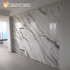 Wholesale Glossy 3D Wall Panels Customized PVC Marble Wall Decoration PVC Marble UV Sheet