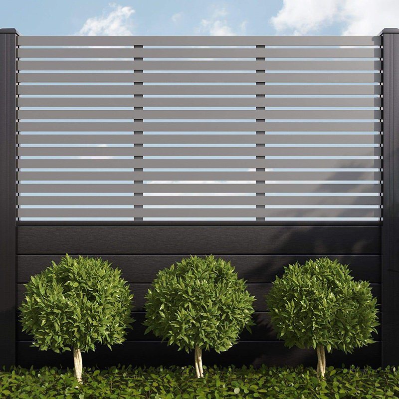 High-Quality Yard Garden Fencing Anti Water Fire Resistant Outdoor Easy Installation Villa Fence