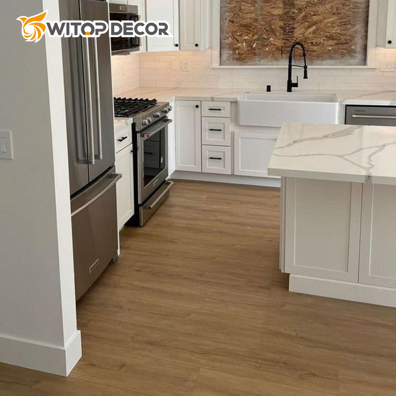 New Product 8mm Waterproof European Foshan Spc Flooring for Decoration