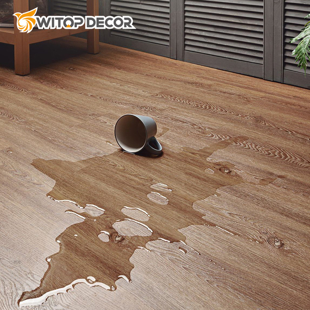 Indoor Decoration Click Lock Spc PVC Vinyl Plank Tile Flooring