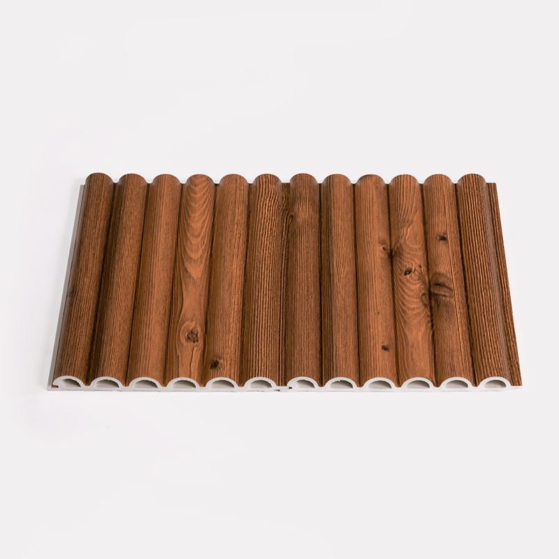 Exotic Wood Slat Panel for Tropical-Themed Interior Design