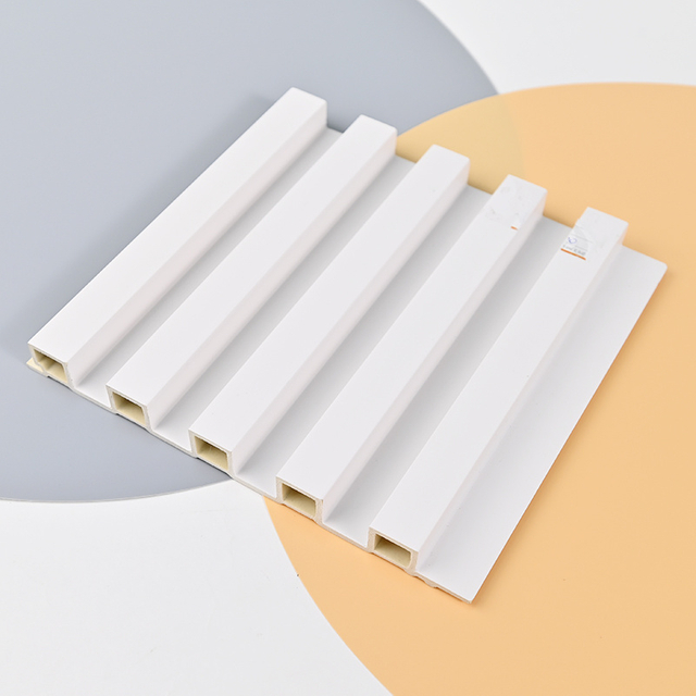 Unique and Eye-Catching WPC Slat Panel Design