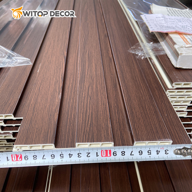 WPC Slat Panel with Customizable and Personalized Style