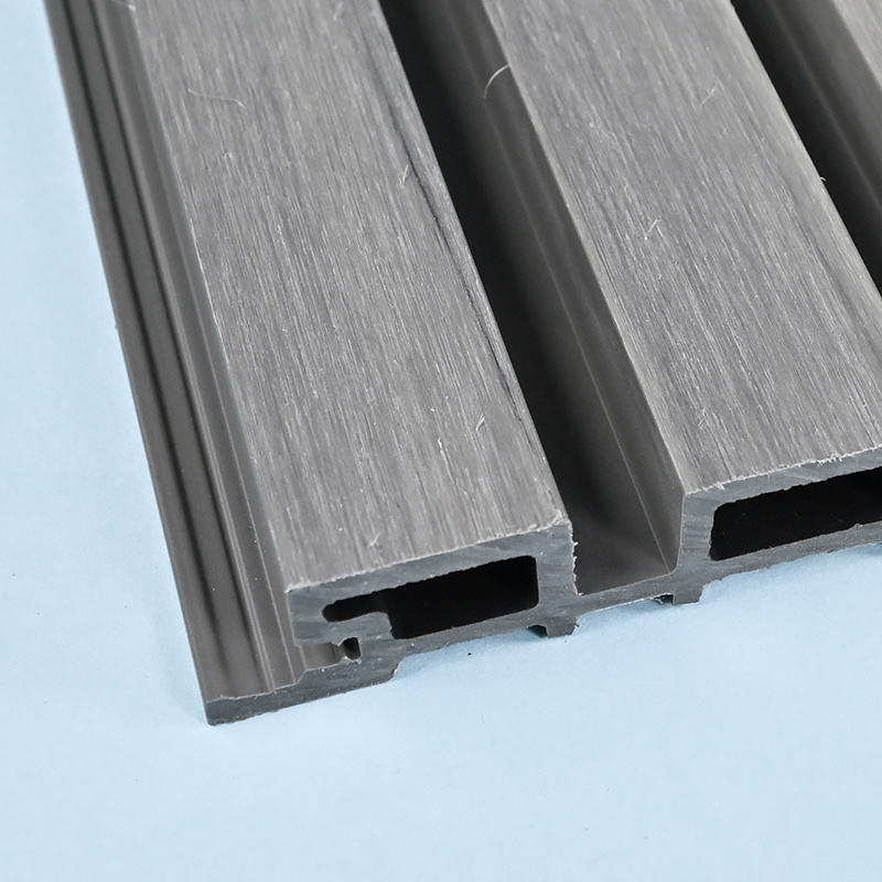 3D Embossing Wood Plastic Composite Exterior WPC Wall Cladding