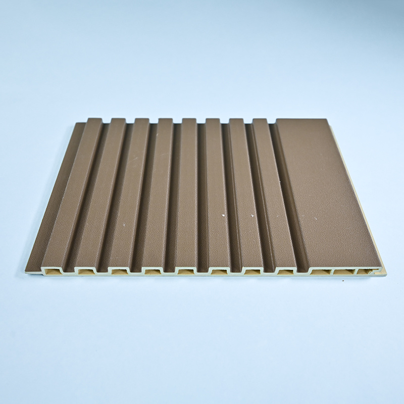 Gray-Toned WPC Wall Panel for Modern Interiors