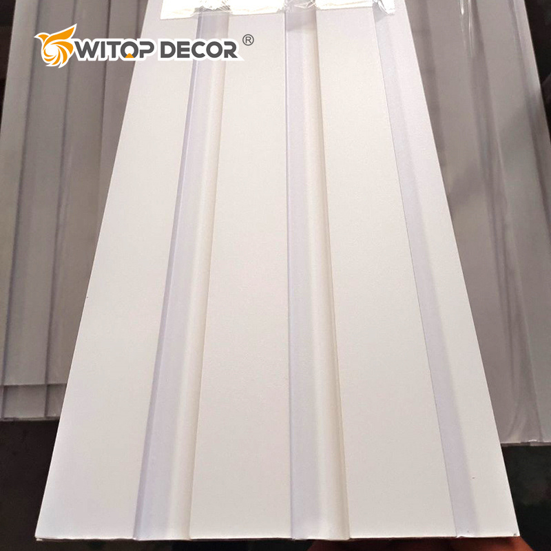 Professional Factory Sale 160*18mm WPC PVC Wall Panel Waterproof Boards 3D Design Decoration Interior