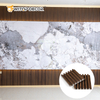 Indoor Wood Grain PVC WPC Interior Wall Flat Panels Designs