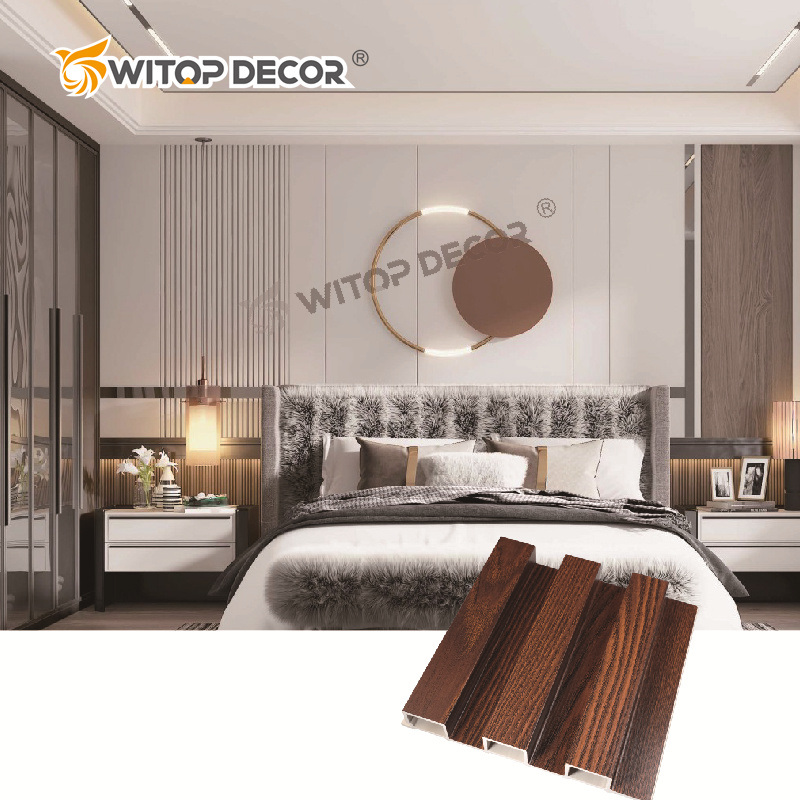 Thailand 3D Wall Panels Clading Interior Decoration Wood Composite WPC Wall Panel