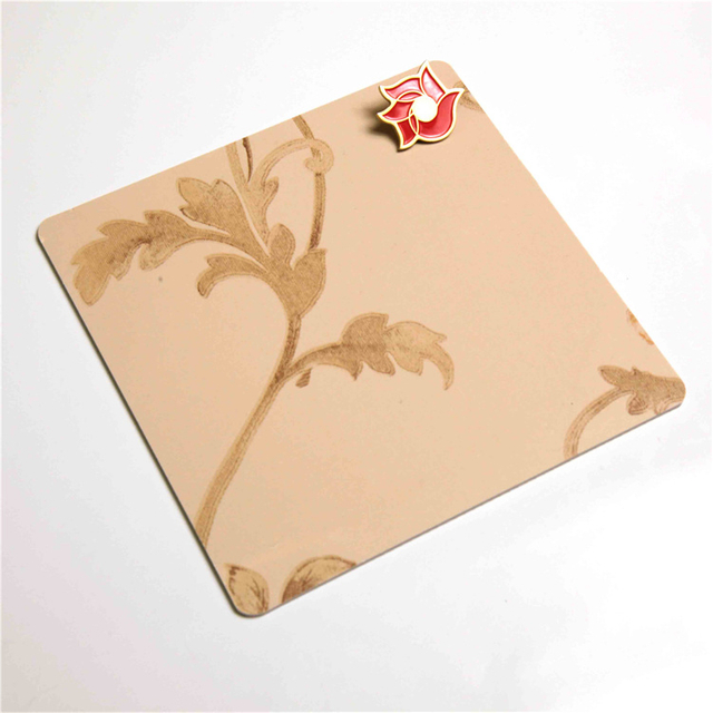 Factory Eco-Friendly Indoor Printing UV PVC Coating Facade Marble Sheet