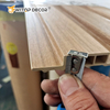 Interior Wall Cladding WPC Wood Substitute Wall Panel in Saudi Arabia