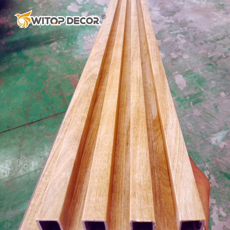 New Environmental Protection Waterproof and Fireproof Interior Wall Cladding Panel Hollow WPC Wall Panel