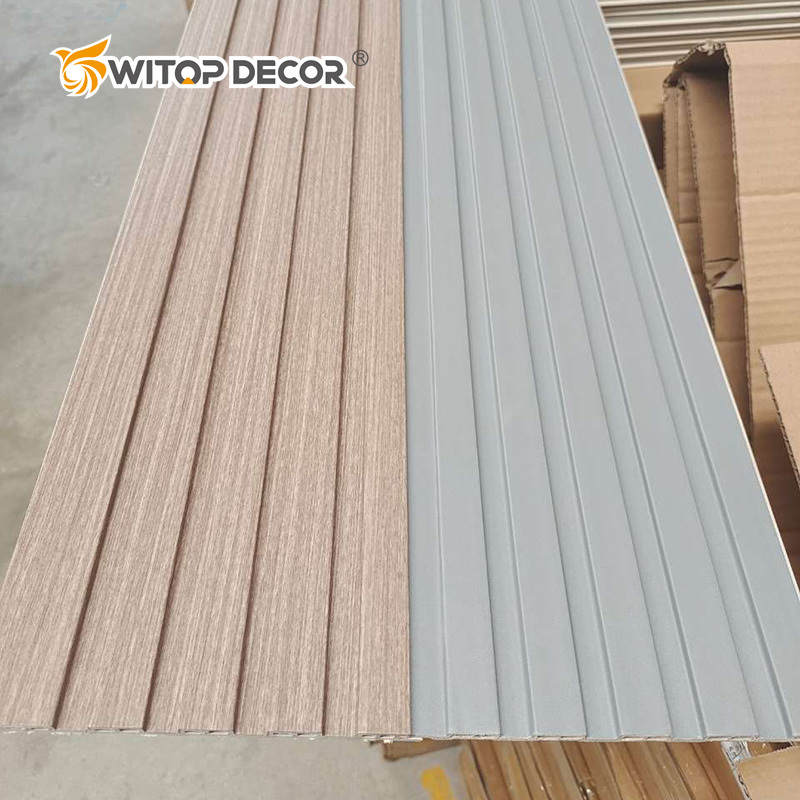Waterproof Wood Plastic Composite WPC Wall Panel for Interior Decorative