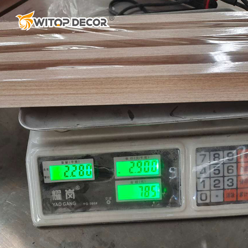 Factory Cost Price Indoor Wall Decoration WPC Wood Wall Panel