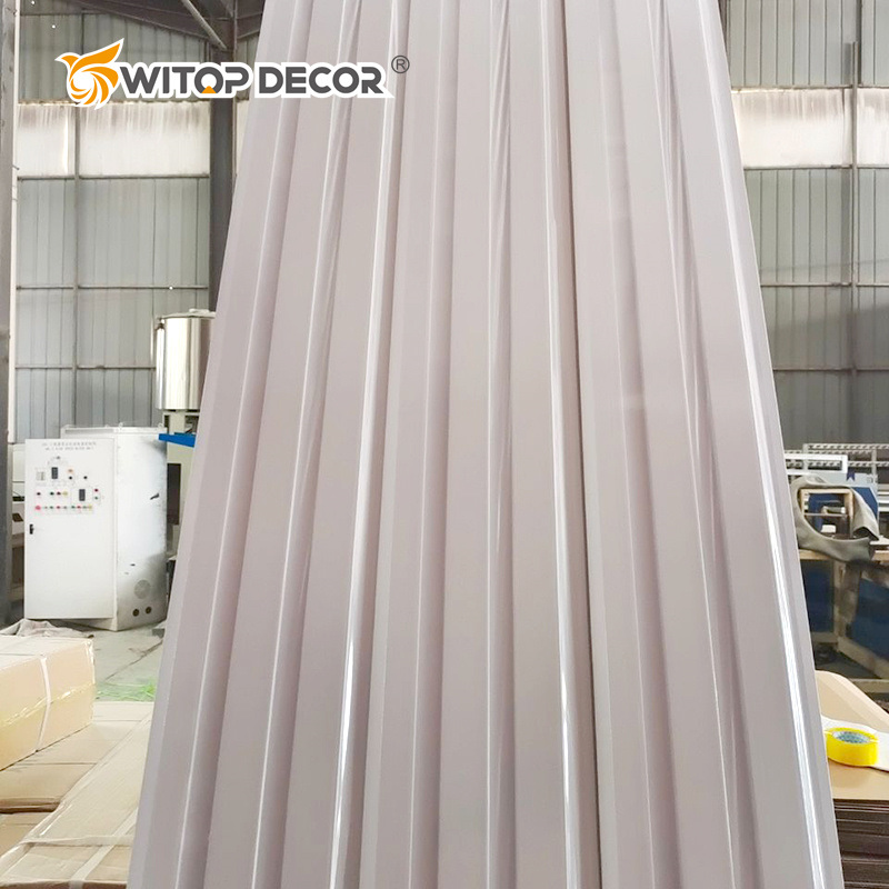 Professional Factory Sale 160*18mm WPC PVC Wall Panel Waterproof Boards 3D Design Decoration Interior