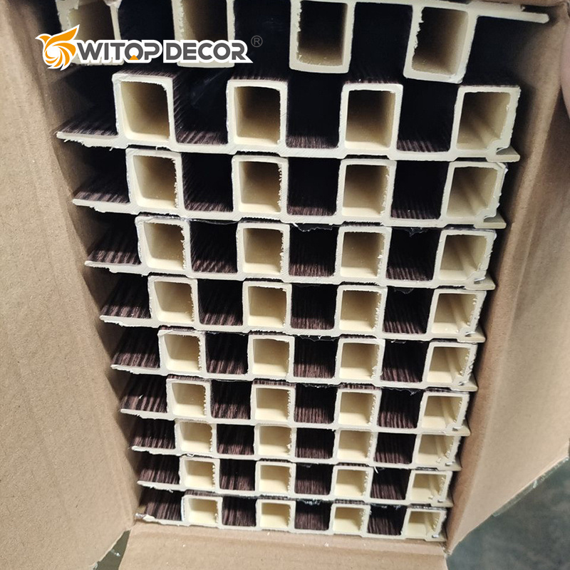 Light Weight Waterproof WPC Great Cladding Panel WPC Panel De Pared WPC