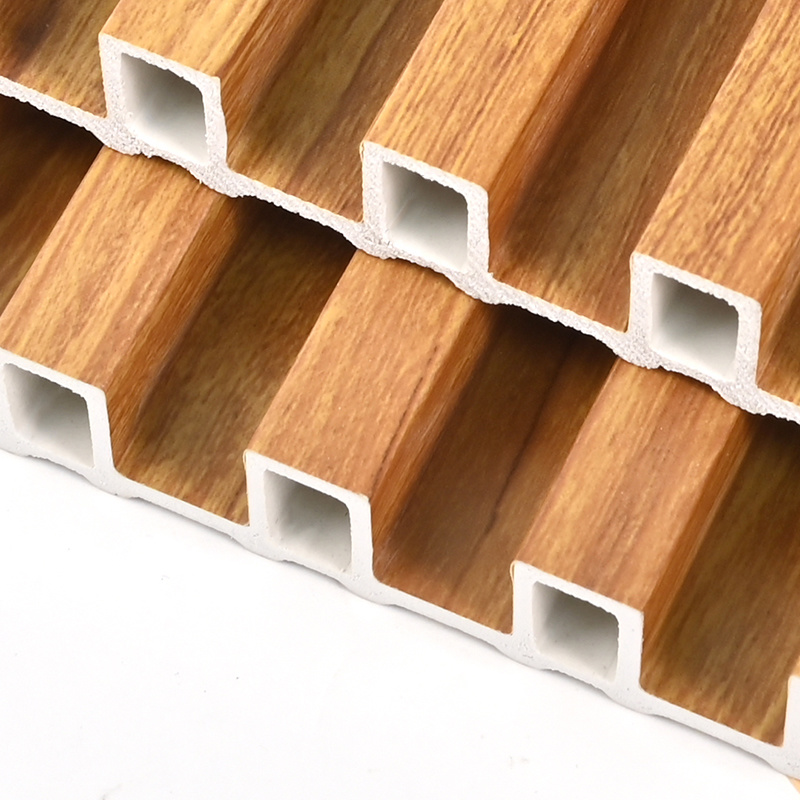 DIY 3D Deep Wooden Grain WPC Wall Panel