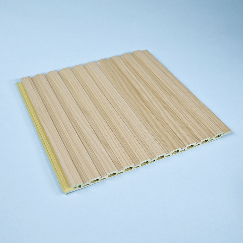 Light Color Fragrant Apricot Good Toughness WPC Wall Plank