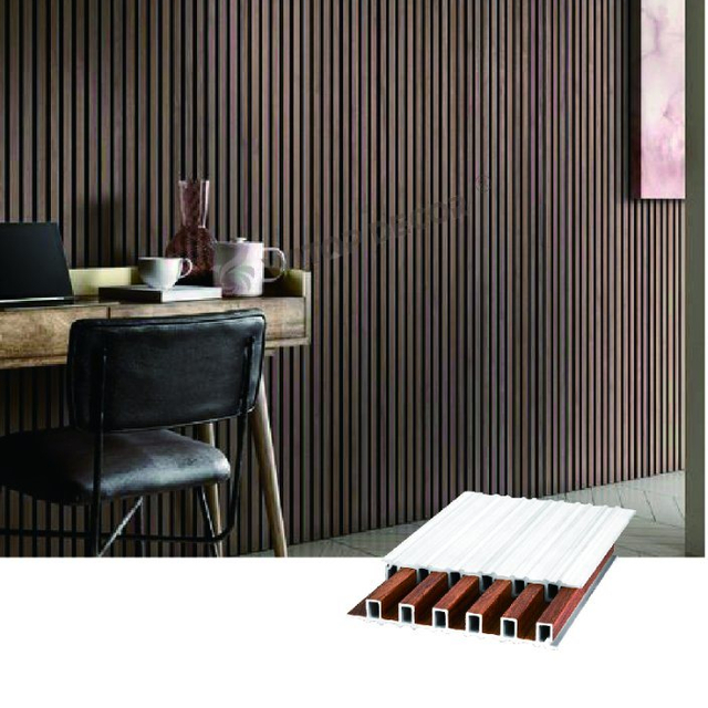 Art Bedroom Interior Laminated WPC Wall Panel
