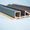 Shaped Extrusion Slat Wood Fiber WPC Wall Panel