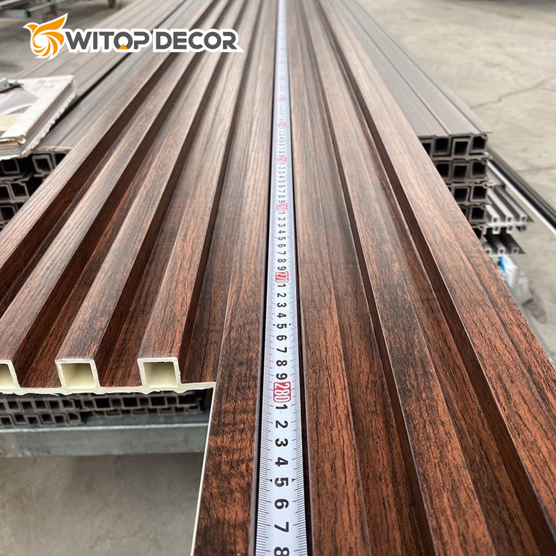 High Quality Half Round WPC Wall Panel for Decoration