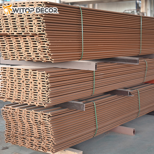 Grooved Wall Panel Wall Decoration Panel WPC Wall Cladding