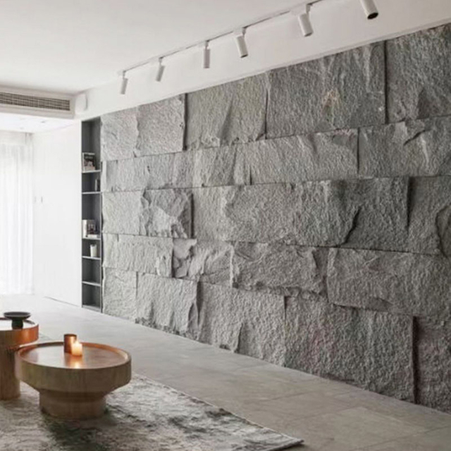 Fireproof Waterproof Lightweight PU Faux Stone PU Wall Stone
