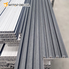 WPC Wall Panel Grille Plate Grating Plate for Living Room