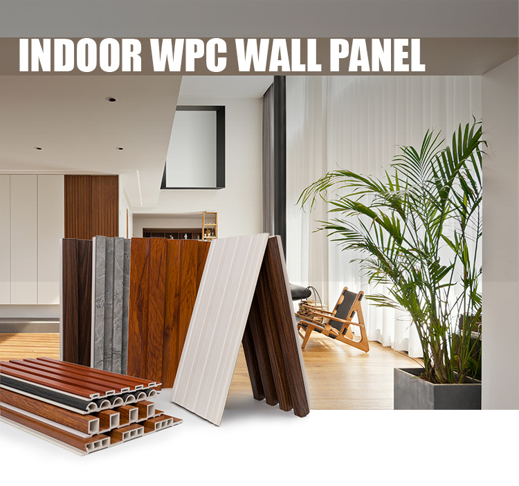 Waterproof Design Office Luxury 3D WPC Great Wall Panel