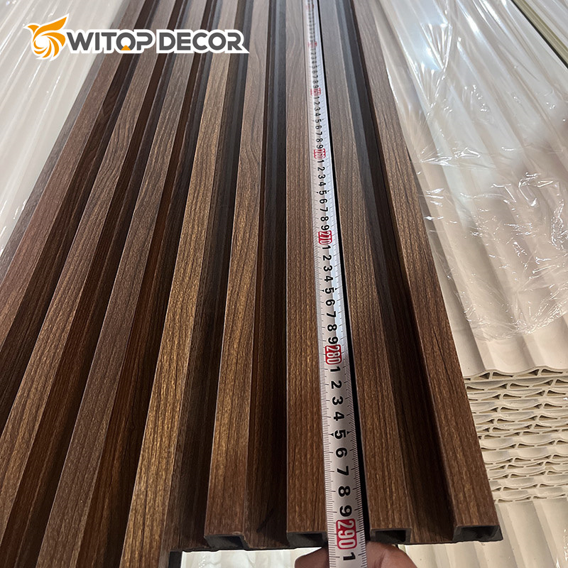 Indoor WPC Louver Wall Panel Guangdong