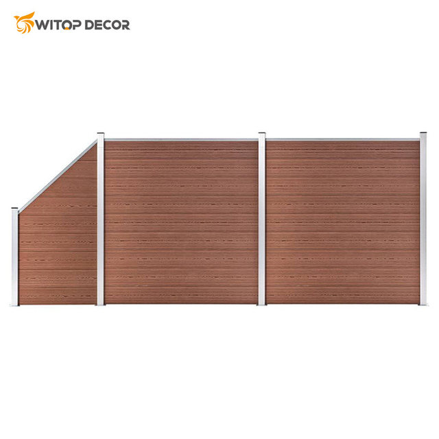 Customized Waterproof Privacy Fencing Easy Install WPC Fence