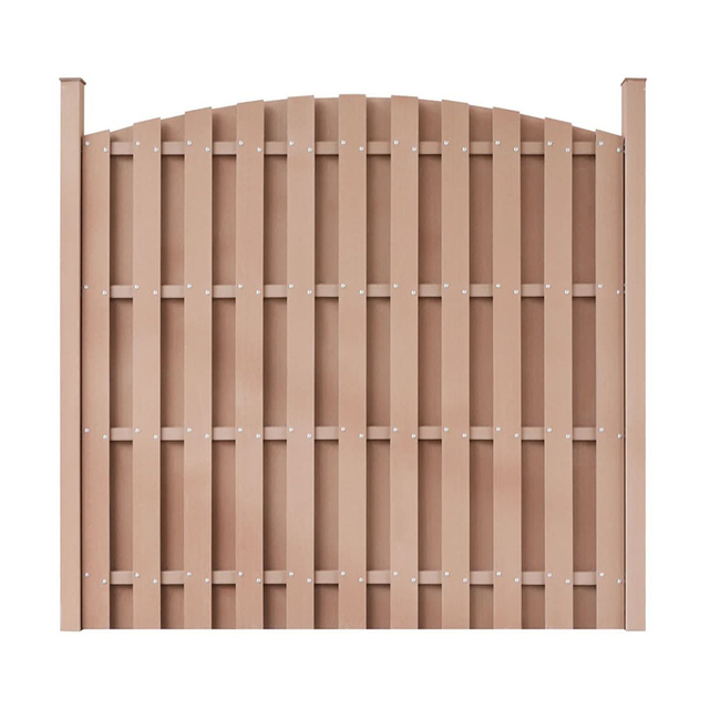 Eco-Friendly Wood Plastic Composite WPC Fence Board Fencing