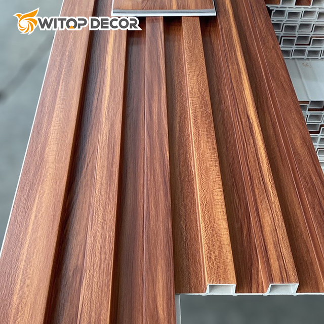 WPC Garden Wood Plastic Fence Panels WPC Wall Panel