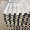 Four Grooves Semi Circle Composite Wood Sheet WPC Wall Panel