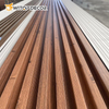 China Supplier Great Wall Laminated WPC Fluted Wall Panels
