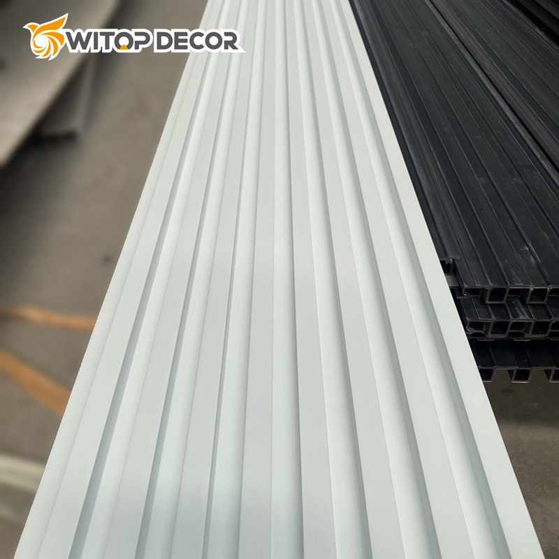 Interior Wall Cladding WPC Slat Wall Panel for Indoor Decor