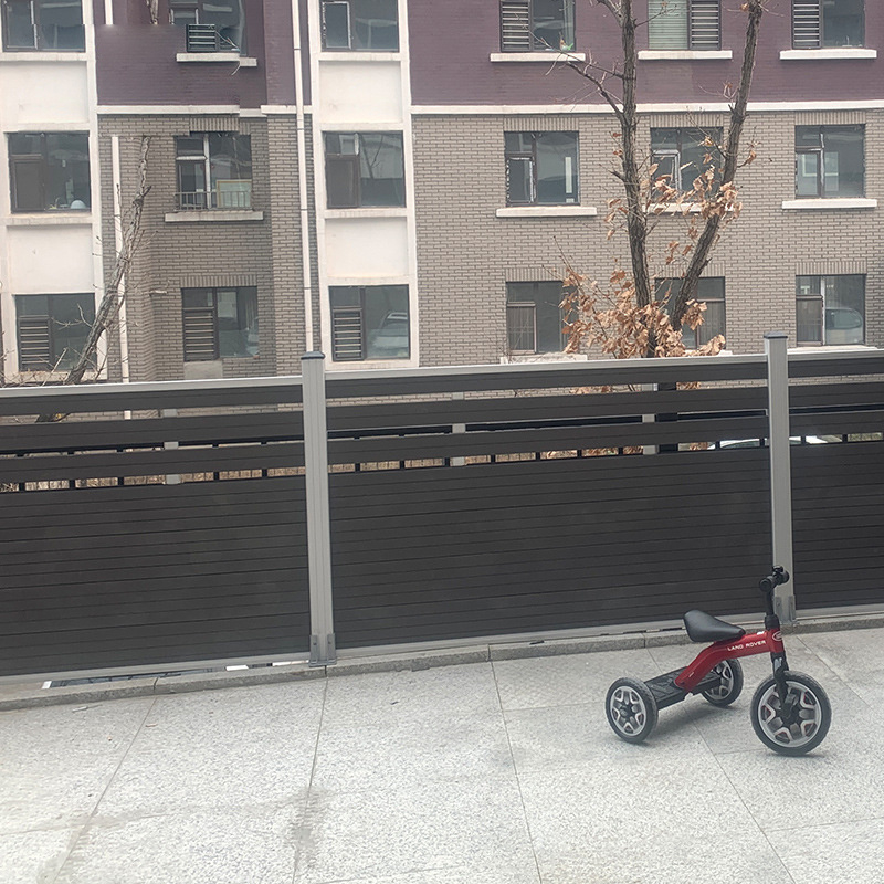 Easy Installation WPC Outdoor Garden Fence