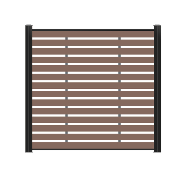 Waterproof & Fireproof Hot Selling WPC Private Garden Fence