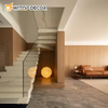 Factory Hot Sale Marble Colours Wood Veneer Charcoal Panel Bamboo Charcoal Veener