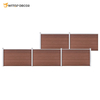 Modern PVC Quality Vinyl Privacy Outdoor Fence