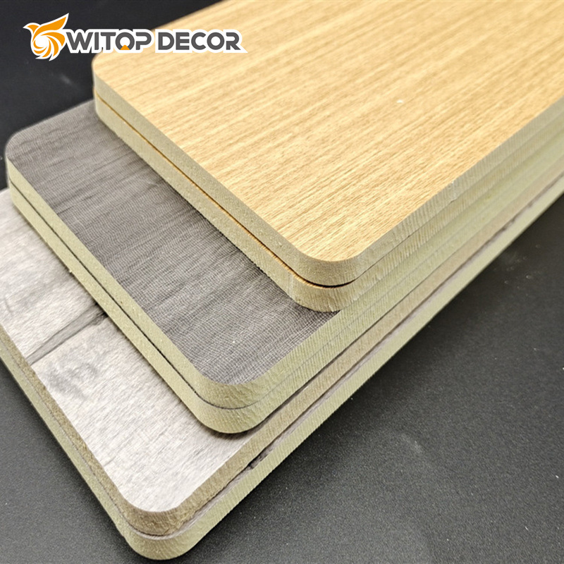 Waterproof Fireproof WPC Bamboo Charcoal Co Extruded Board Marble Metal Mirror Film Wood Veneer Charcoal Panel