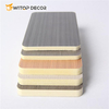 Hot Sale 1220X2440mm Bamboo Fiber Wood Veneer PVC Foam Board Sheet